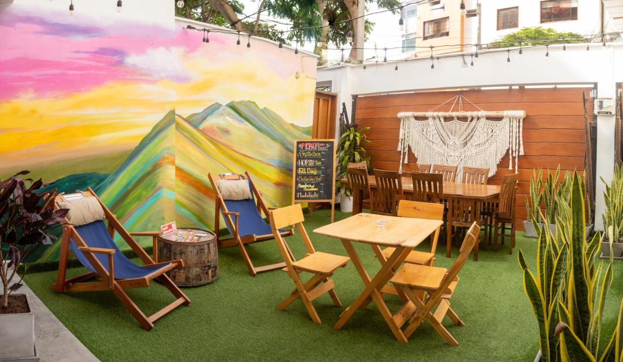 Rainbow Hostel Lima Bagian luar foto